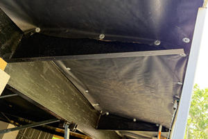 Mobile Home Vapor Barrier